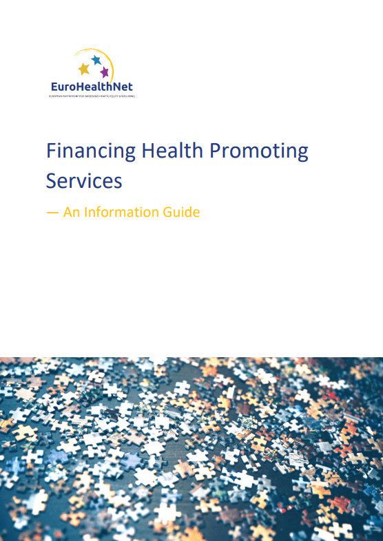 Screenshot financing health promoting services